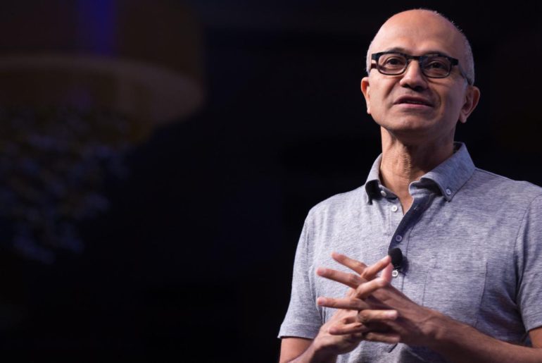 Satya Nadella Microsoft CEO and his book Hit refresh about the transformation of Microsoft